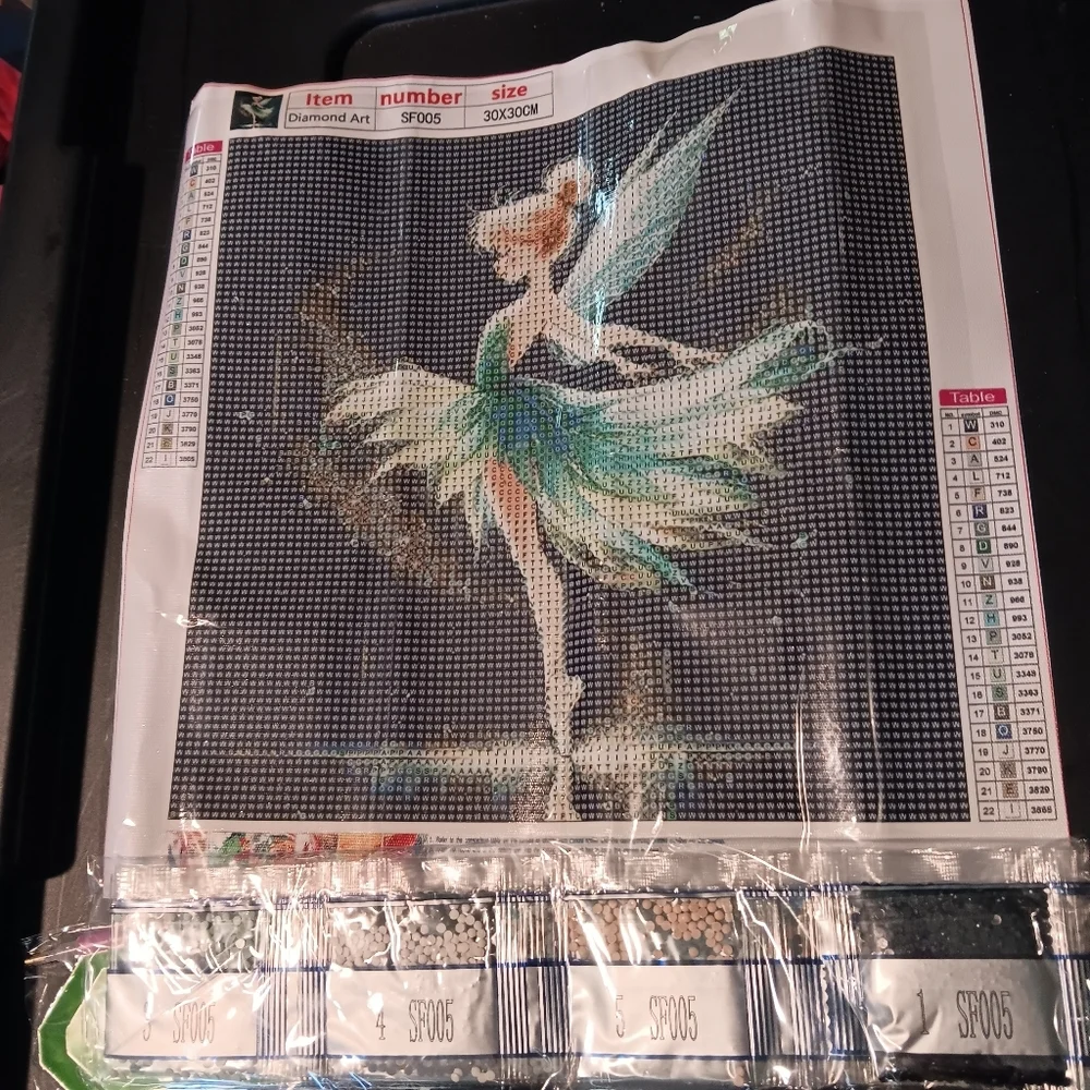 Disney Tinkerbell Diamond Painting Kit 30x30